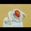 แหวนทองคำขาว Orange Red sapphire ใบเซอร์ฯ (นน.ทอง 3.9 กรัม เพชร 23P=0.51 กะรัต พลอย 1P=1.02 กะรัต) ราคา : 26,000 บาท แหวนทองคำขาว Orange Red sapphire ใบเซอร์ฯ (นน.ทอง 3.9 กรัม เพชร 23P=0.51 กะรัต พลอย 1P=1.02 กะรัต) ราคา : 26,000 บาท