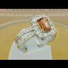 แหวนทองคำขาว Pink Orange sapphire ใบเซอร์ฯ (นน.ทอง 4.8 กรัม เพชร 38P=0.67 กะรัต พลอย 1P=0.67 กะรัต) ราคา : 32,000 บาท แหวนทองคำขาว Pink Orange sapphire ใบเซอร์ฯ (นน.ทอง 4.8 กรัม เพชร 38P=0.67 กะรัต พลอย 1P=0.67 กะรัต) ราคา : 32,000 บาท