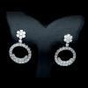 ต่างหูกระจุกห้อยห่วง ทอง / Gold: 6 กรัม / g เพชร / Diamond: 70P=2.05 กะรัต / ct ราคา / Price: 42,000 บาท / Bath ต่างหูกระจุกห้อยห่วง ทอง / Gold: 6 กรัม / g เพชร / Diamond: 70P=2.05 กะรัต / ct ราคา / Price: 42,000 บาท / Bath