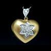 จี้หัวใจ ทอง / Gold: 8 กรัม / g เพชร / Diamond: 8P=0.62 กะรัต / ct ราคา / Price: 35,000 บาท / Bath จี้หัวใจ ทอง / Gold: 8 กรัม / g เพชร / Diamond: 8P=0.62 กะรัต / ct ราคา / Price: 35,000 บาท / Bath