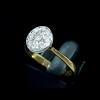 แหวนกระจุก  ทอง / Gold:   2.9  กรัม / g  เพชร / Diamond:     9P=0.27 กะรัต / ct  ราคา / Price:    12,000     บาท / Bath