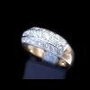 แหวนสามแถว ทอง / Gold: 4.1 กรัม / g เพชร / Diamond: 0.60P=2.76 กะรัต / ct ราคา / Price: 20,000 บาท / Bath แหวนสามแถว ทอง / Gold: 4.1 กรัม / g เพชร / Diamond: 0.60P=2.76 กะรัต / ct ราคา / Price: 20,000 บาท / Bath
