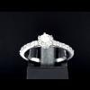 แหวนชูเพชรข้าง ทอง / Gold: 2.2 กรัม / g เพชร / Diamond: 1P=0.33, 10P=0.15 กะรัต / ct ราคา / Price: 19,000 บาท / Bath แหวนชูเพชรข้าง ทอง / Gold: 2.2 กรัม / g เพชร / Diamond: 1P=0.33, 10P=0.15 กะรัต / ct ราคา / Price: 19,000 บาท / Bath