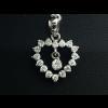 จี้หัวใจ ทอง / Gold: 1.7 กรัม / g เพชร / Diamond: 1P=0.08, 16P=0.40 กะรัต / ct ราคา / Price: 12,000 บาท / Bath จี้หัวใจ ทอง / Gold: 1.7 กรัม / g เพชร / Diamond: 1P=0.08, 16P=0.40 กะรัต / ct ราคา / Price: 12,000 บาท / Bath