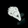 แหวนกระจุกสามดอก ทอง / Gold: 6.4 กรัม / g เพชร / Diamond: 7P=0.63, 40P=1.01 กะรัต / ct ราคา / Price: 39,000 บาท / Bath แหวนกระจุกสามดอก ทอง / Gold: 6.4 กรัม / g เพชร / Diamond: 7P=0.63, 40P=1.01 กะรัต / ct ราคา / Price: 39,000 บาท / Bath